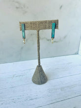 Load image into Gallery viewer, My Face Looks Tired Because I AM Tired But Thank You For Constantly Pointing This Out To Me Earrings - Verdigris
