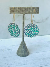 Load image into Gallery viewer, Mental Load is Heavy Lifting Earrings - Verdigris
