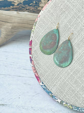 Load image into Gallery viewer, Funny I Just Said To Do That But It Sounds Better When You Say It Earrings - Verdigris
