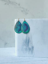 Load image into Gallery viewer, Funny I Just Said To Do That But It Sounds Better When You Say It Earrings - Verdigris
