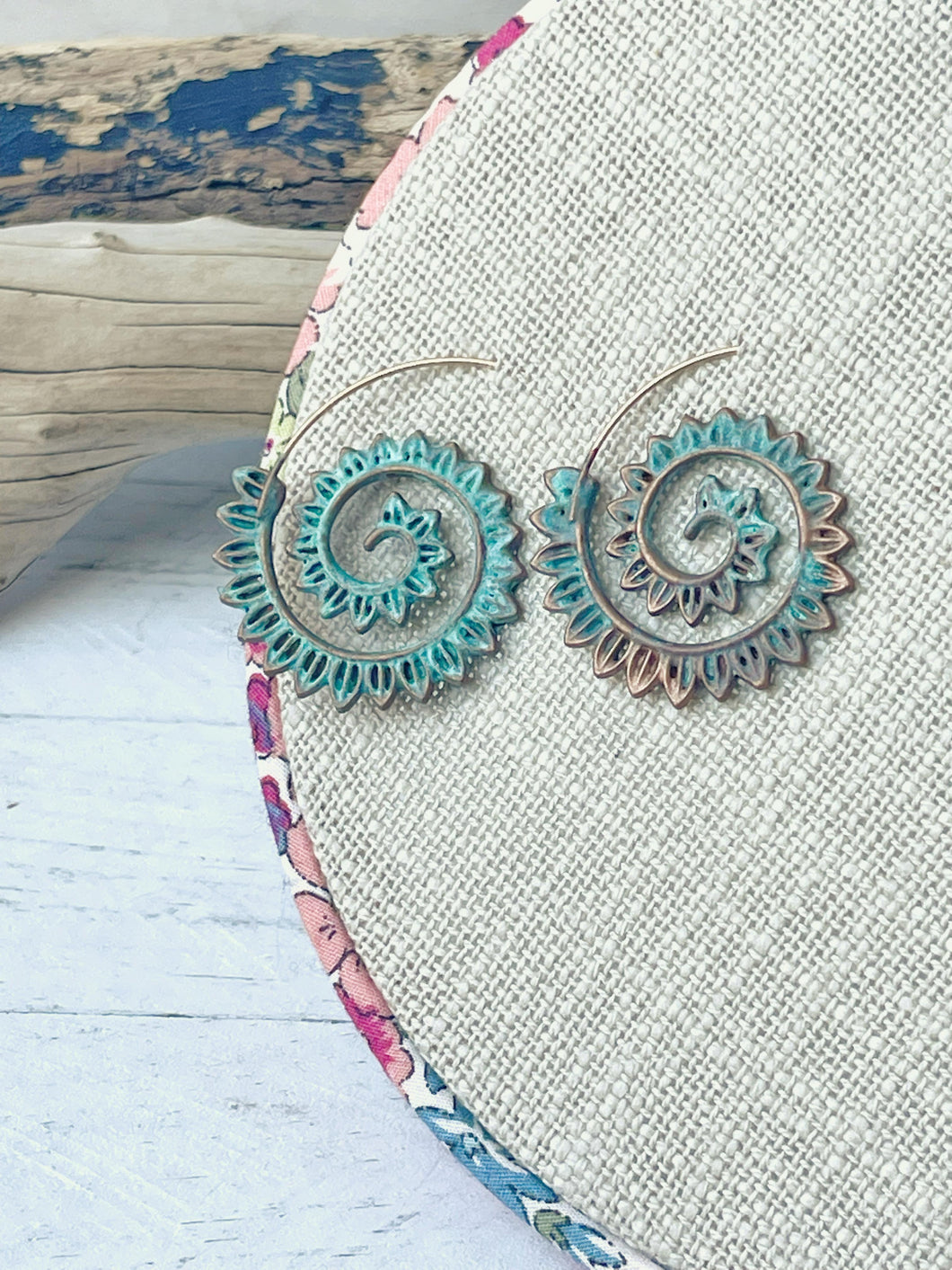 I’m Asking You To Do A Load Of Laundry Not Climb Everest Earrings - Verdigris