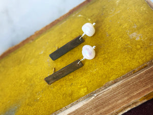 Yes I've Tried A Breathing Exercise Now Please Give Me Something For The Pain Earrings - Rust