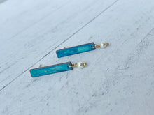 Load image into Gallery viewer, My Face Looks Tired Because I AM Tired But Thank You For Constantly Pointing This Out To Me Earrings - Verdigris
