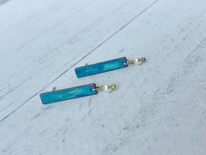 My Face Looks Tired Because I AM Tired But Thank You For Constantly Pointing This Out To Me Earrings - Verdigris