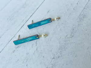 My Face Looks Tired Because I AM Tired But Thank You For Constantly Pointing This Out To Me Earrings - Verdigris
