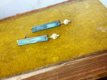 Load image into Gallery viewer, My Face Looks Tired Because I AM Tired But Thank You For Constantly Pointing This Out To Me Earrings - Verdigris
