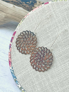 Near The Hamper Is Not In The Hamper Earrings - Rust
