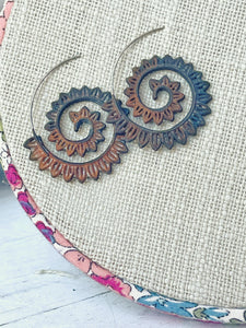 Your Definition Of An Emergency Is Not The Same As Mine Earrings - Rust