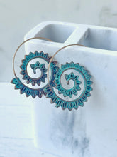 Load image into Gallery viewer, I’m Asking You To Do A Load Of Laundry Not Climb Everest Earrings - Verdigris
