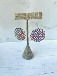 Near The Hamper Is Not In The Hamper Earrings - Rust