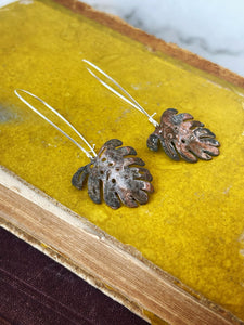 If I'm Too Much Go Find Less Earrings - Rust