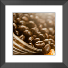 Load image into Gallery viewer, Coffee Beans in Natural Light Framed Prints
