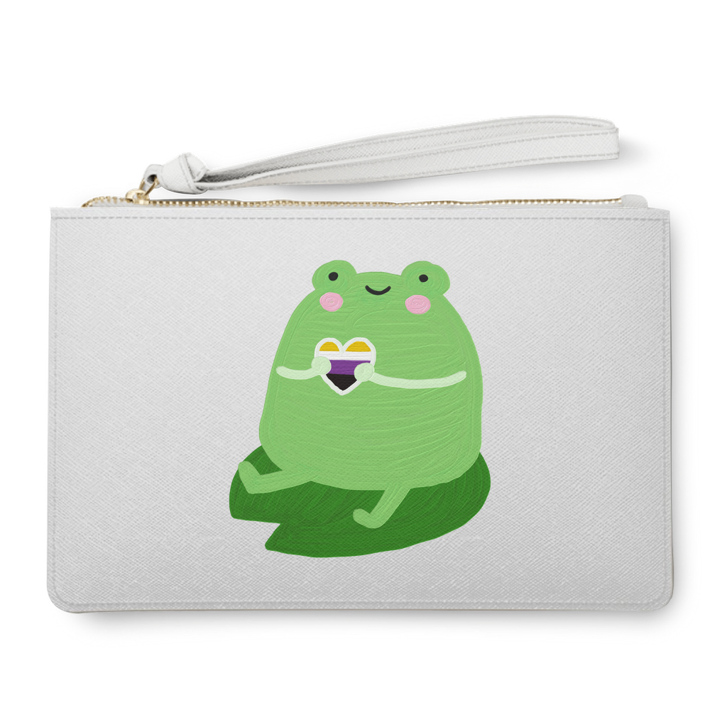 Frog Lurves You Clutch Bags - Non-Binary Love