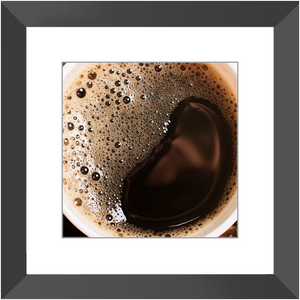 Coffee Close Up Framed Prints