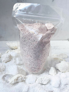 Crystal Quartz & Coffee Crumbled Bath Bomb Bath Soak
