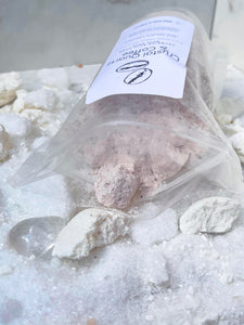Crystal Quartz & Coffee Crumbled Bath Bomb Bath Soak