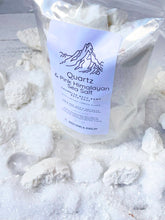 Load image into Gallery viewer, Quartz &amp; Pink Himalayan Sea Salt Crumbled Bath Bomb Bath Soak
