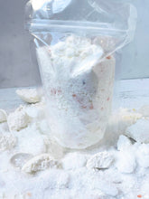 Load image into Gallery viewer, Quartz &amp; Pink Himalayan Sea Salt Crumbled Bath Bomb Bath Soak
