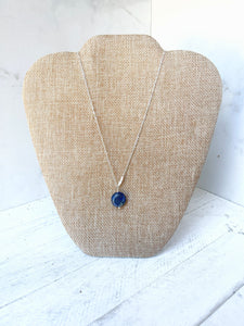 Sodalite & Pearl Necklace