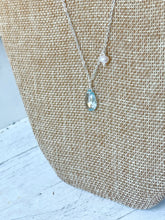 Load image into Gallery viewer, Natural Blue Topaz &amp; Pearl Necklace
