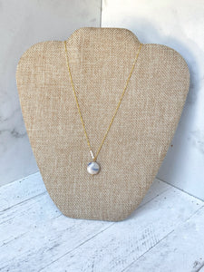 Sodalite & Pearl Necklace
