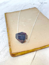 Load image into Gallery viewer, Garnet Is January&#39;s Birthstone And This Necklace Is Gonna Fix You Right Up Necklace
