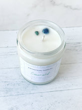 Load image into Gallery viewer, May Birthstone Organic Soy Wax Candle with Natural Emerald
