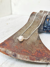Load image into Gallery viewer, Birthstone Necklace - June - Pearl
