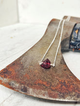 Load image into Gallery viewer, Birthstone Necklace - January - Garnet
