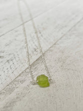 Load image into Gallery viewer, Birthstone Necklace - August - Peridot
