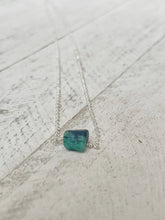 Load image into Gallery viewer, Birthstone Necklace - May - Emerald
