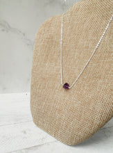 Load image into Gallery viewer, Birthstone Necklace - February - Amethyst
