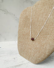 Load image into Gallery viewer, Birthstone Necklace - July - Ruby
