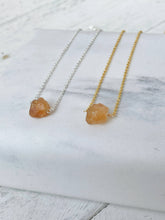 Load image into Gallery viewer, Birthstone Necklace - November - Citrine

