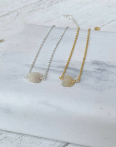 Birthstone Necklace - October - Opal