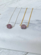 Load image into Gallery viewer, Birthstone Necklace - July - Ruby
