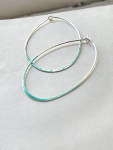 Crying Doesn't Make Me Weak It Makes Me Real Hoop Earrings