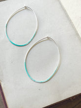 Load image into Gallery viewer, Crying Doesn&#39;t Make Me Weak It Makes Me Real Hoop Earrings
