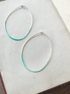 Crying Doesn't Make Me Weak It Makes Me Real Hoop Earrings