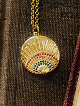 Load image into Gallery viewer, You Are Loved Rainbow Necklace
