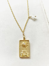 Load image into Gallery viewer, The Moon Tarot Card Necklace
