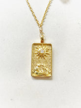Load image into Gallery viewer, The Moon Tarot Card Necklace
