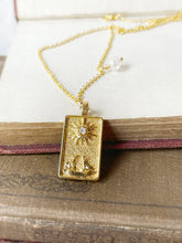 Load image into Gallery viewer, The Moon Tarot Card Necklace
