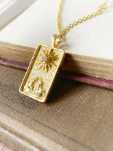 Load image into Gallery viewer, The Moon Tarot Card Necklace
