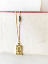 Load image into Gallery viewer, The Tower Tarot Card Necklace
