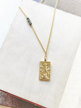 Load image into Gallery viewer, The Tower Tarot Card Necklace
