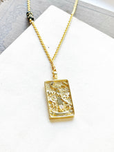 Load image into Gallery viewer, The Tower Tarot Card Necklace
