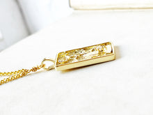 Load image into Gallery viewer, The Tower Tarot Card Necklace
