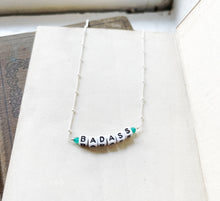 Load image into Gallery viewer, Badass Letter Necklace
