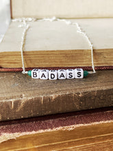 Load image into Gallery viewer, Badass Letter Necklace
